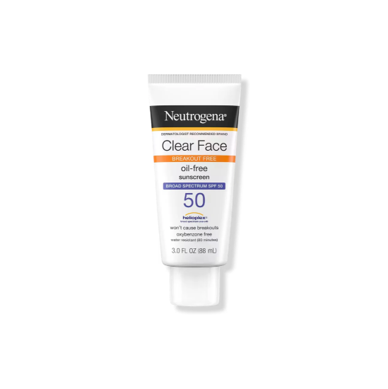 Picture of Neutrogena Clear Face Oil Free Sunscreen SPF-50